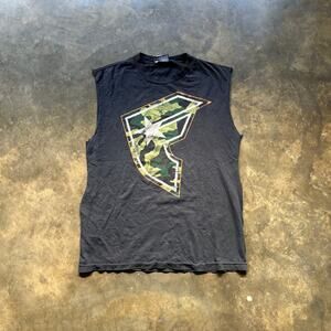 Crazy Vintage Y2K Famous Stars Cut off T-shirt